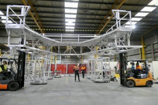 A350 Windscreen Platform for Export coming together as part of the test fit.  Designed, Engineered and Made in Melbourne.  #a350 #safety #safetyneverrests